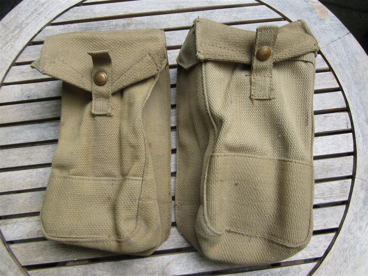 WW2 British Ammo Pouches